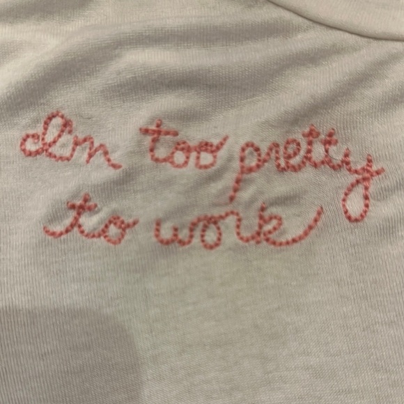 Topshop White Fun Embroidered Crop Top Resort Cruise Wear Vacation - Picture 6 of 11